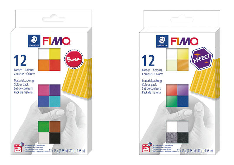 新製品】オーブン粘土「FIMO」ハーフサイズ12色セットや、ネオンカラー